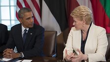 Baracko Obamos ir Baltijos &scaron;alių vadovų susitikimas