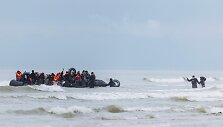 Migrantai / SAMEER AL-DOUMY / AFP