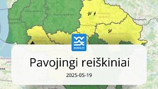 Lietuvos hidrometeorologijos tarnybos įspėjimas
