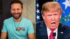 Danielis Negreanu ir Donaldas Trumpas / bluffeurope.com nuotr.