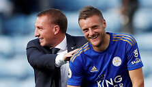 Brendanas Rodgersas ir Jamie Vardy