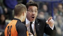 Rusijso krep&scaron;inio rinktinės treneris graikas Fotios Katsikaris