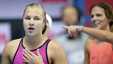 Rūta Meilutytė ir Julija Jefimova
