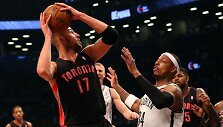 Jonas Valančiūnas ir Paulas Pierce'as
