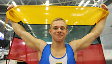 Gimnastas Tomas Kuzmickas Utrechte i&scaron;kovojo pirmąjį medalį Lietuvai
