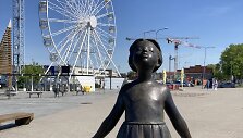 R.Kvinto skulptūrėlė &bdquo;Bučinys&ldquo; jau sutvarkyta
