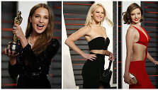 Alicia Vikander, Jennifer Lawrence ir Miranda Kerr 
