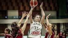 Europos merginų U18 čempionatas: Lietuva &ndash; Latvija