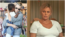 Charlize Theron su dukra August ir filme &bdquo;Auklė Tulė&ldquo;