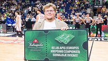 Krep&scaron;inio sirgalių skanduotės laimėtojas Arijus Traigys