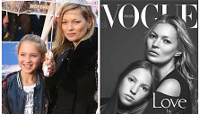 Kate Moss su dukra Lila Grace