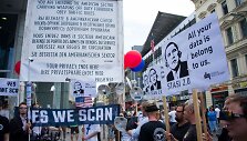 Protestas prie&scaron; NSA