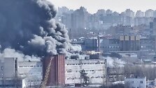 Didžiulis gaisras Sankt Peterburge