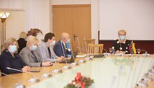 I.&Scaron;imonytė susitiko su Seimo valstiečių frakcijos nariais