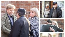 Gediminas Storpir&scaron;tis ir Kristina Kazlauskaitė, Kostas Smoriginas ir Dalia Brenciūtė, Algirdas Latėnas