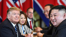 Donaldas Trumpas ir Kim Jong Unas