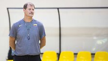 Lietuvos vyrų krep&scaron;inio rinktinės treniruotė
