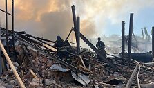 Rusijos atakos padariniai Kryvyj Rihe
