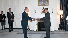 Lietuvos ambasadorius Egidijus Meilūnas rugpjūčio 26 dieną įteikė skiriamuosius ra&scaron;tus Naujosios Zelandijos Generaliniam Gubernatoriui Jerry Mateparae.
