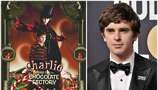 Freddie Highmore'as filme su Johnny Deppu filme &bdquo;Čarlis ir &scaron;okolado fabrikas&ldquo; 2005 metais ir 2018 metais &bdquo;Auksinių gaublių&ldquo; apdovanojimuose