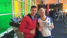 Tomas Uro&scaron;ka ir Rūta Meilutytė
