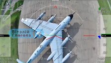 Rusijos Tu-95 prie&scaron; pat Ukrainos drono smūgį