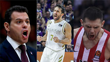 Dimitris Itoudis, Facundo Campazzo ir Kostas Papanikolaou