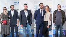 Alfas Ivanauskas, Gediminas Jaunius, Mindaugas Rainys ir Milana Ja&scaron;inskytė, Andrius Užkalnis