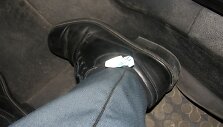 Į policijos pareigūno bato aulą įki&scaron;tas ky&scaron;is