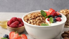 Granola yra ideali pusryčiams