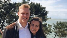 Paula U&scaron;ackaitė ir Jonas Urbonas