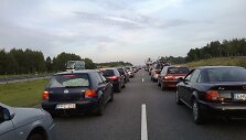 Spūstis artėjant prie Kryžkalnio