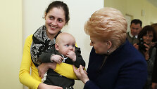 Dalia Grybauskaitė Nemajūnų dienos centre