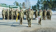 Nauja JAV rotacinių pajėgų kuopa Lietuvoje