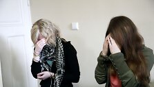 Viktorija Vaitiekaitytė (de&scaron;inėje) ir Viktorija Lietuvininkaitė Apeliaciniame teisme