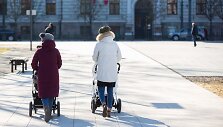 Saulėtas, bet vėsus pavasaris Vilniuje