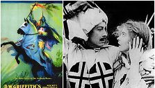 Rasistinio filmo &bdquo;The Birth of a Nation&ldquo; kadrai, kuriuose vaizduojamas kukluksklanas