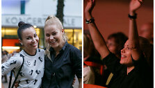 Nijolė Pareigytė-Rukaitienė ir Karina Krysko-Skambinė