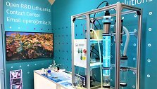 Lietuvos mokslo susivienijimo &bdquo;Open R&D Lietuva&ldquo; stendas &bdquo;Hannover Messe&ldquo; parodoje