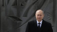 Vladimiras Putinas armėnų genocido 100-ųjų metinių minėjime.