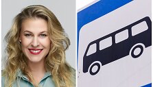 Kristina Nemaniūtė-Gagė / Vie&scaron;ojo transporto stotelės ženklas