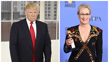 Donaldas Trumpas ir Meryl Streep
