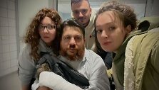 Marija Pevčich paskelbė nuotrauką, kurioje Leonidas Volkovas įamžintas Vilniaus ligoninėje
