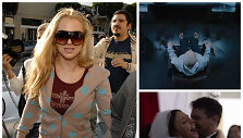 Britney Spears 2007 m. (nuotrauka kairėje) ir kadrai i&scaron; filmo &bdquo;Britney Ever After&ldquo;