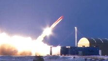 Tikėtinas raketos &bdquo;Burevestnik&ldquo; paleidimas 2018 m. 