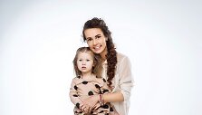 Veronika Montvydienė su dukra Adele