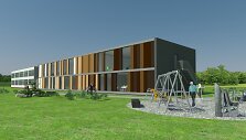 Modulinio darželio vizualizacija