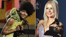 Geriausio naujo atlikėjo statulėlę laimėję atlikėjai: Esperanza Spalding, Christina Aguilera ir &bdquo;Maroon 5&ldquo;