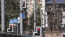 Vilniuje atidengta atminimo lenta okupacinės kariuomenės i&scaron;vedimo 20-mečio proga.
