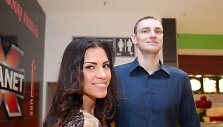 Mindaugas Katelynas su žmona